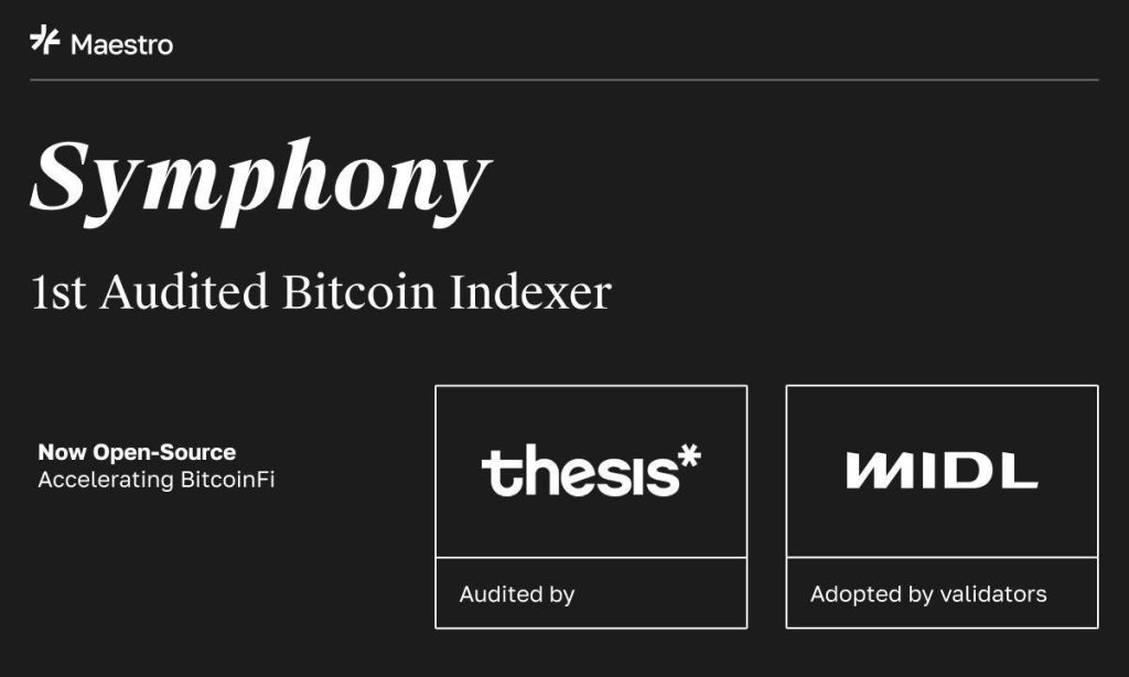 Maestro Open-sources the World’s First Fully Audited Bitcoin Indexer To Accelerate BitcoinFi Adoption