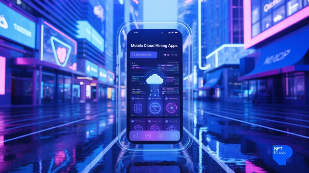 Explore Leading Bitcoin Cloud Mining Apps 2025 logo