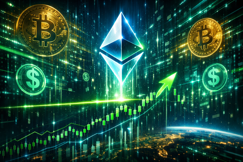 Ethereum rallies to $3,400 as ETH staking hits new milestone Ethereum rallies to $3,400 as ETH staking hits new milestone