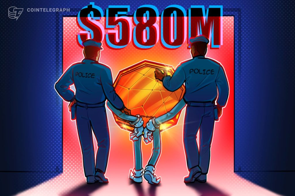 US DOJ Seized $580M in Crypto from ‘Chinese Transnational Criminals‘ US DOJ Seized $580M in Crypto from ‘Chinese Transnational Criminals‘