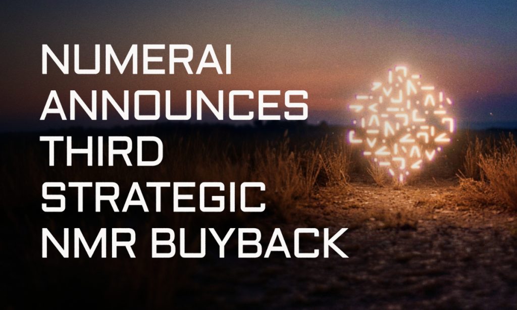 Numerai Completes Third Strategic NMR Buyback, Bringing Total Repurchases To $3.2 Million Numerai Completes Third Strategic NMR Buyback, Bringing Total Repurchases To $3.2 Million