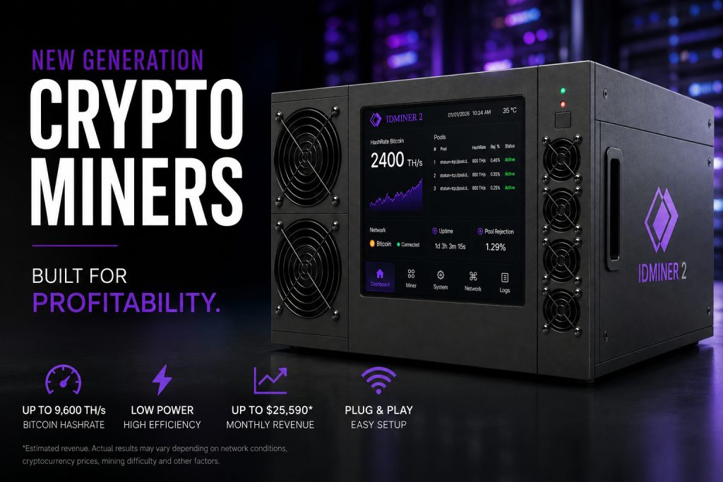 New Generation of Crypto Miners Released by ASICID New Generation of Crypto Miners Released by ASICID